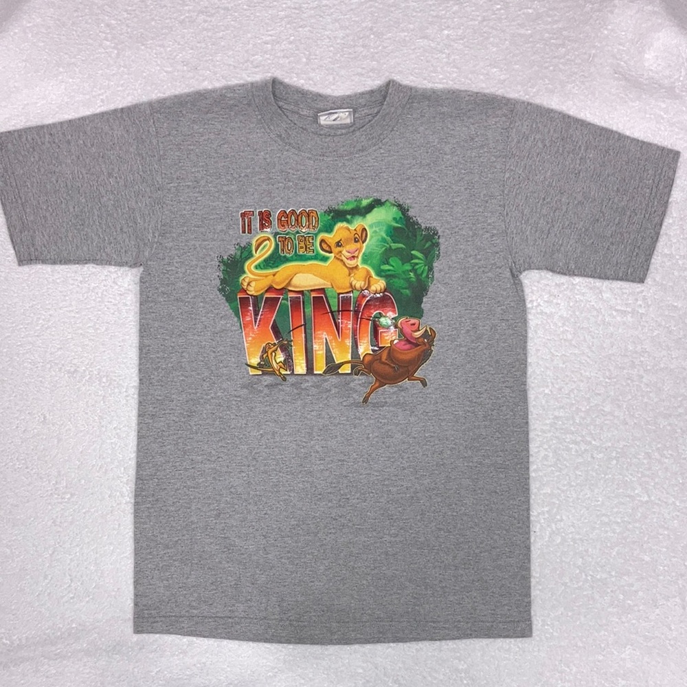 Vintage y2k Disney store lion king “it is good to be king” t-shirt tee medium
